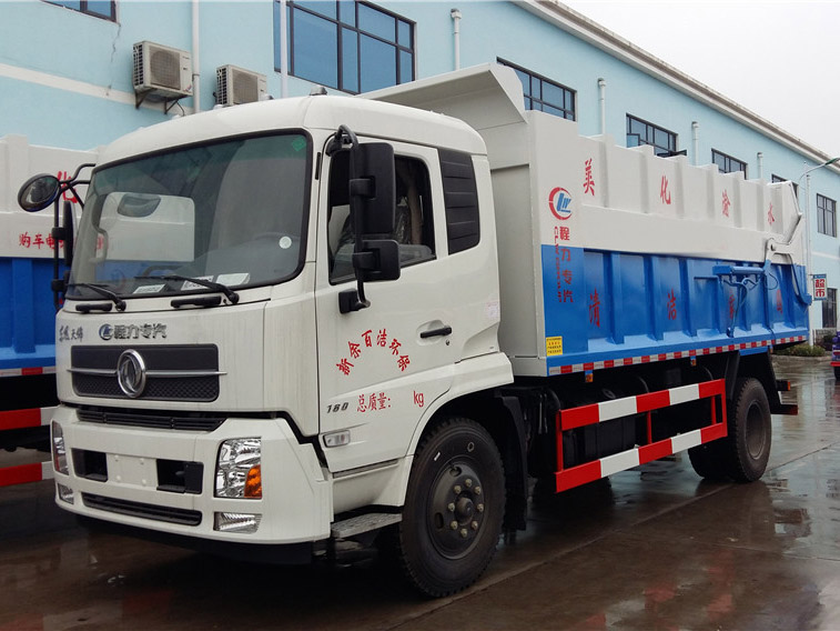 12方东风天锦对接式垃圾车
