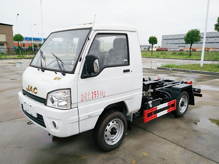 3方江淮康铃勾臂式垃圾车