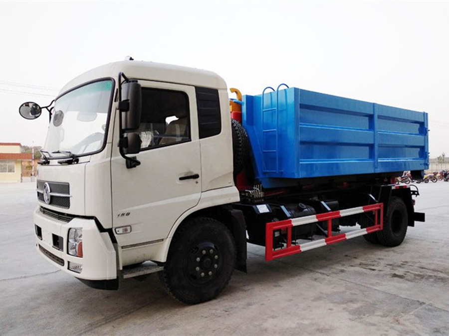 12方东风天锦勾臂式垃圾车