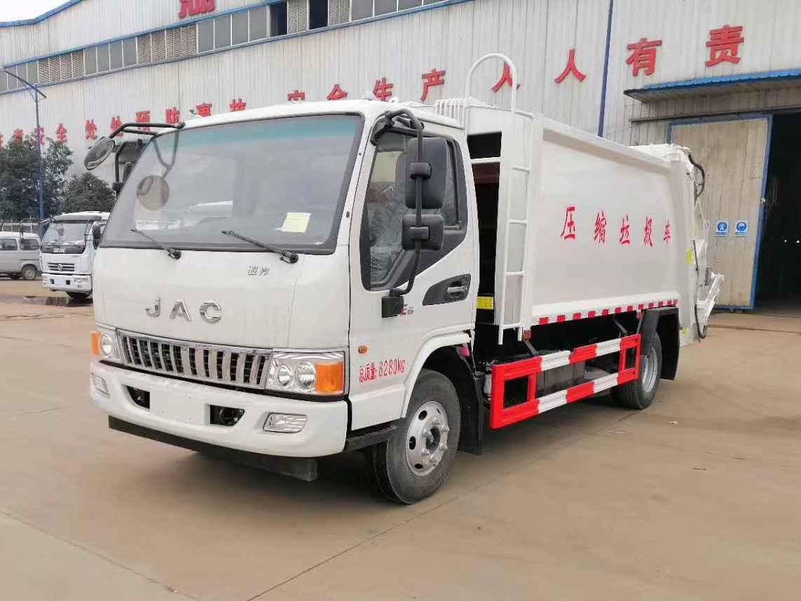 6方江淮压缩式垃圾车