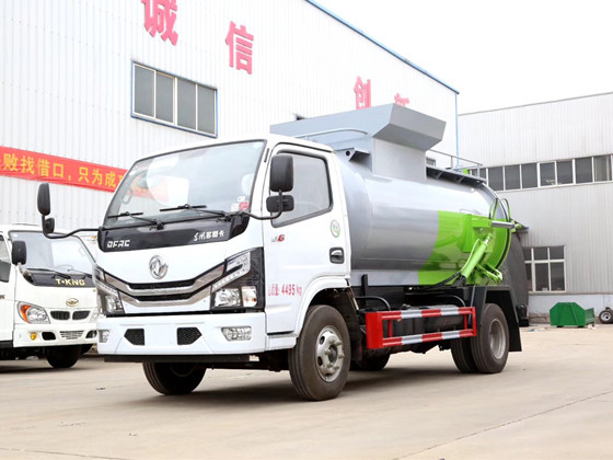 国六东风5方餐厨垃圾车