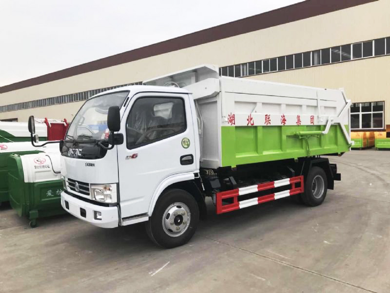 5方东风多利卡对接式垃圾车