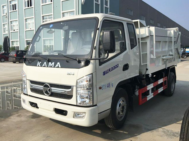 5方凯马对接式垃圾车