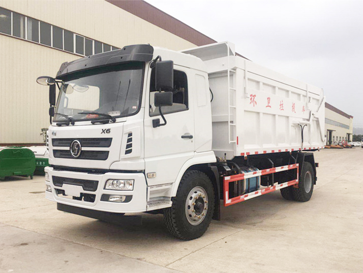 15方陕汽轩德对接式垃圾车