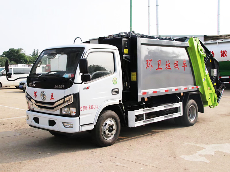 国六东风多利卡压缩垃圾车
