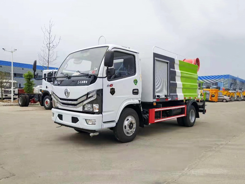 国六东风蓝牌抑尘车