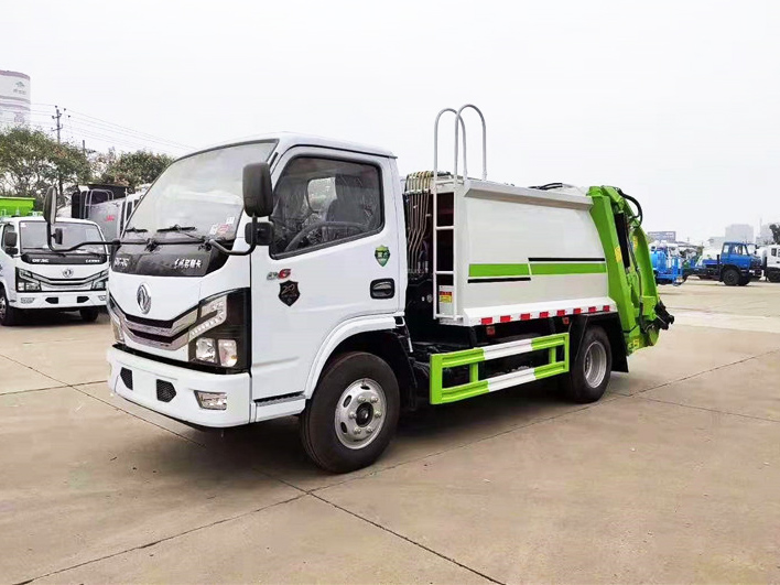 国六东风6方压缩垃圾车